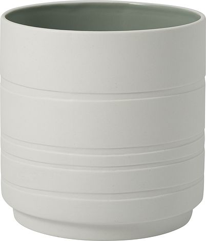 Osłonka na doniczkę It's My Home Leaf Mineral 14 cm