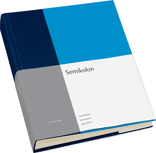 Album na zdjęcia Medium Cutting Edge granatowo-niebieski