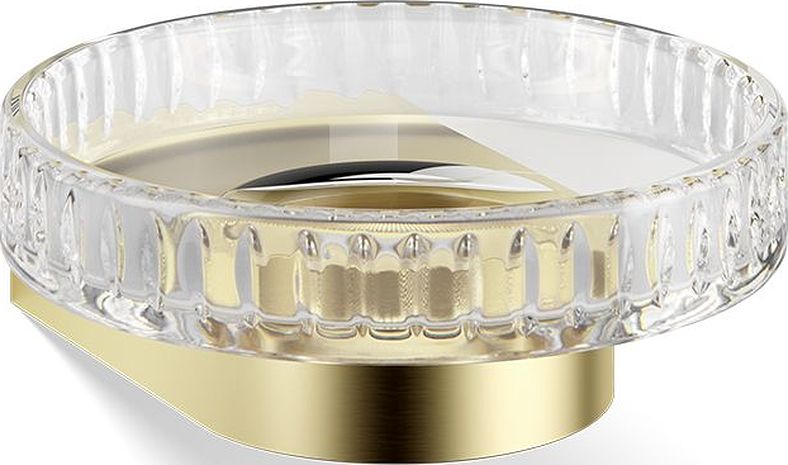 Mydelniczka Century karbowana złoty mat ścienna