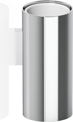 Kubek na szczoteczki do zębów Mikado chrom ścienny