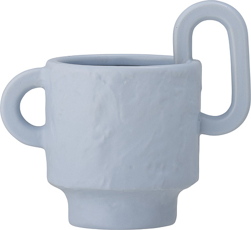 Osłonka na doniczkę Alfine 10 cm błękitna