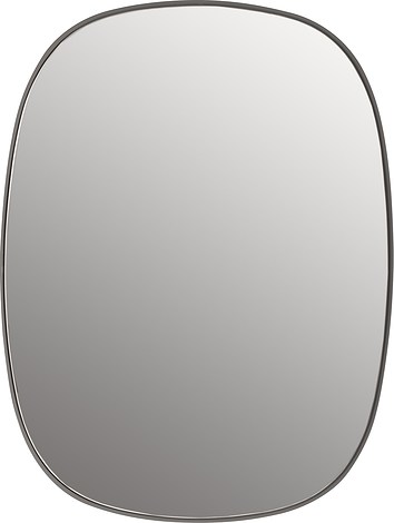 Lustro ścienne Framed S szare