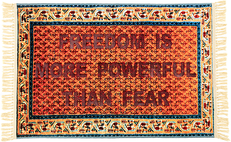 Dywan Burnt Freedom 80 x 120 cm