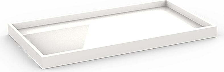 Taca łazienkowa Porzellan 16 x 30 cm biała