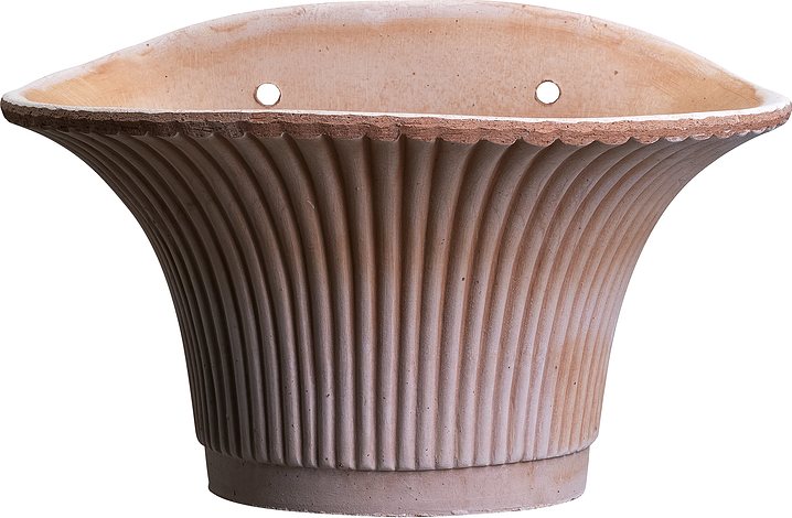 Doniczka ścienna Daisy 30 cm różowa