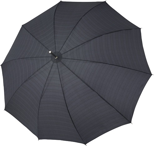 Parasol Stockholm kratka czarny