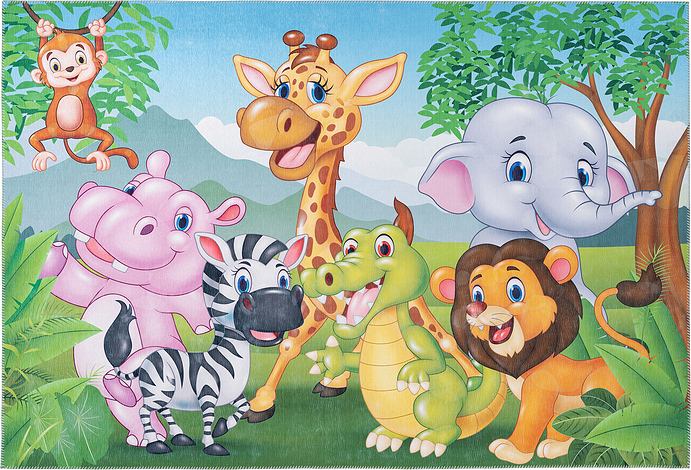 Dywan Torino Kids Jungle 80 x 120 cm