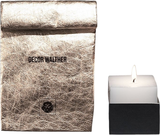 Świeca zapachowa Decor Walther White Tea & Ginger ze świecznikiem 2 el.
