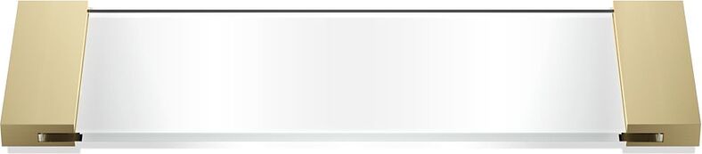 Taca łazienkowa Corner 12 x 34 cm złoty mat