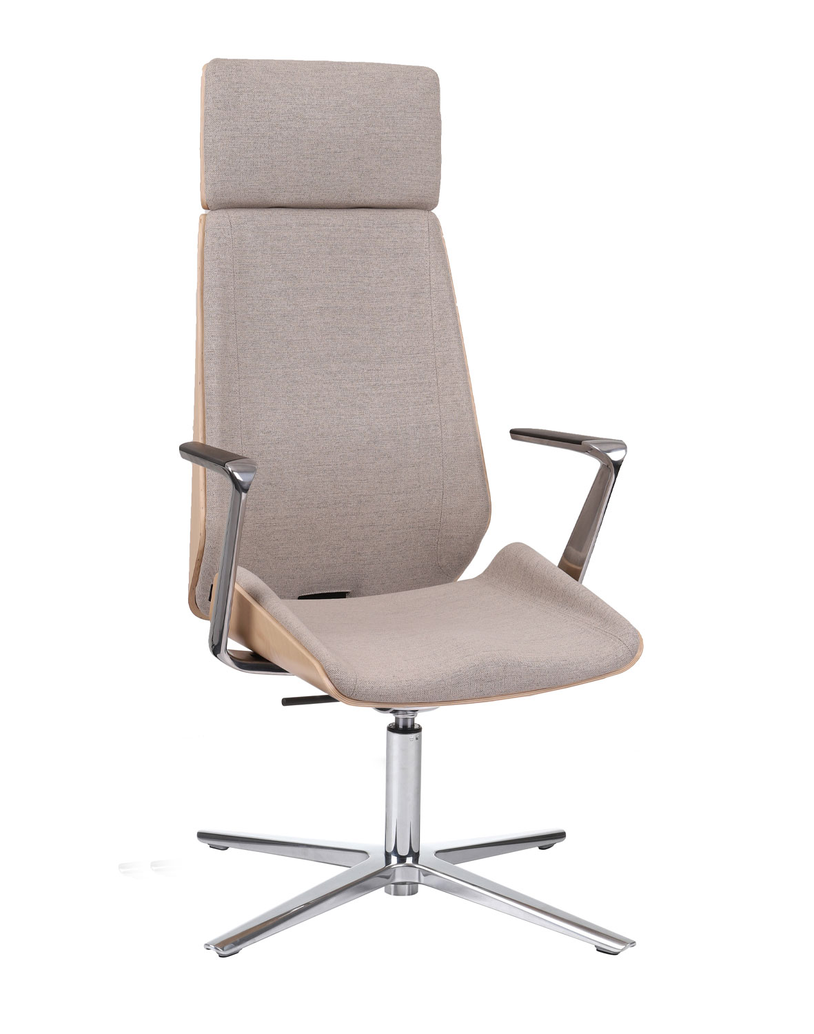 Fotel konferencyjny gabinetowy Moon Wood HD CF