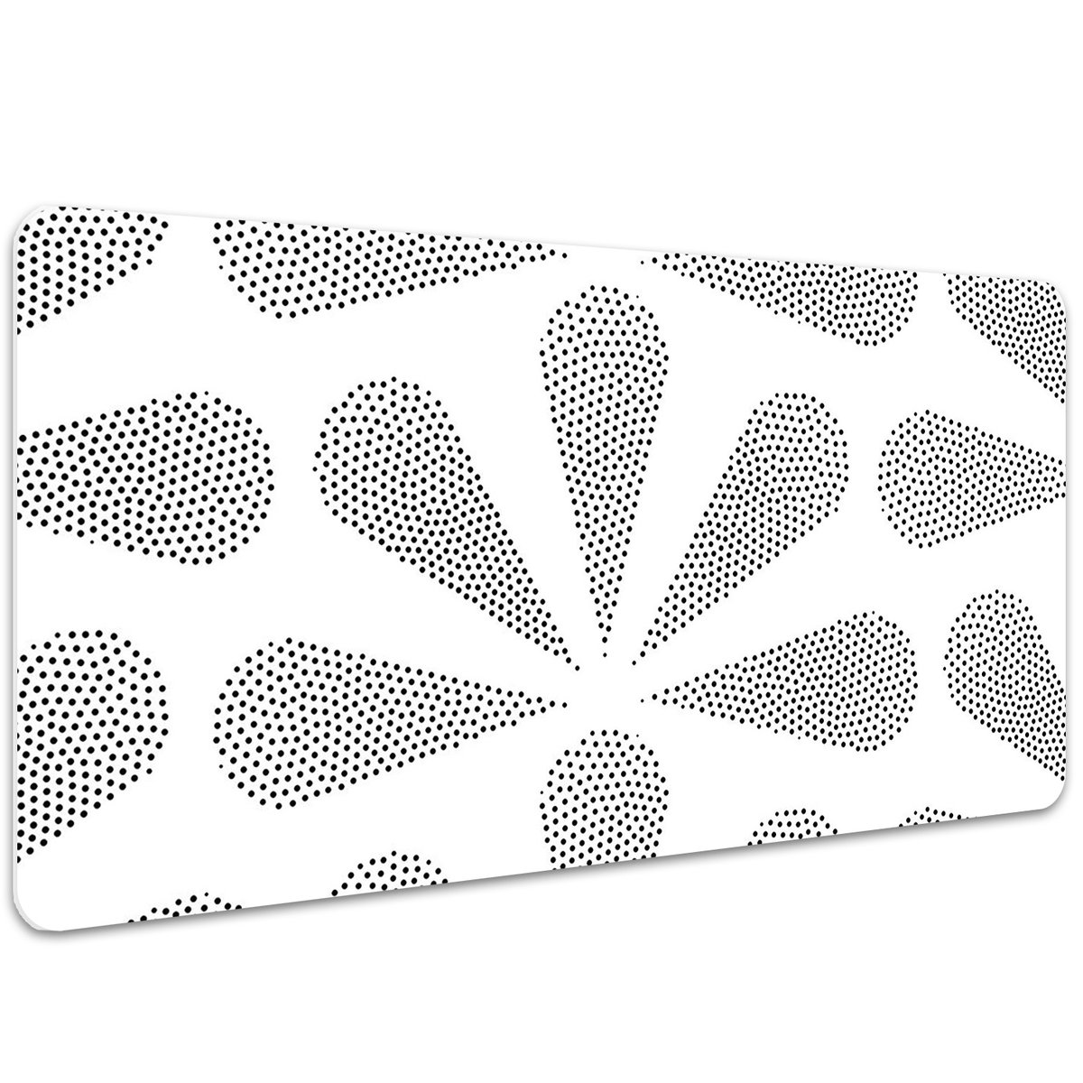 Mata na biurko Klasyczny geometryczny design 100x50 cm