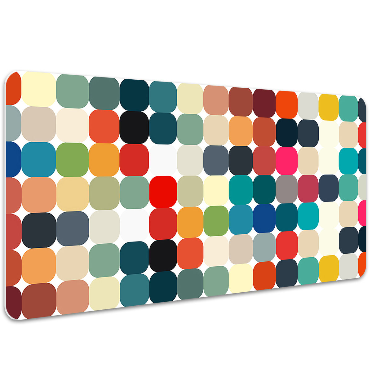 Podkład na biurko Geometryczne motywy 100x50 cm