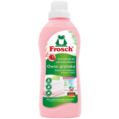 Frosch Płyn do płukania tkanin koncentrat Owoc granatu 750 ml