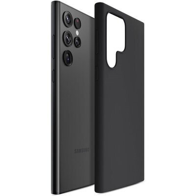 Etui 3MK Hardy Android Silicone MagCase do Samsung Galaxy S22 Ultra 5G Czarny