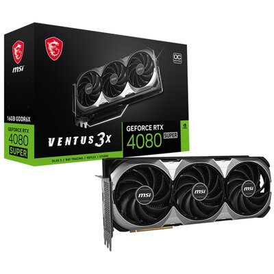 MSI GeForce RTX 4080 Super Ventus 3X OC 16GB GDDR6X 256bit DLSS
