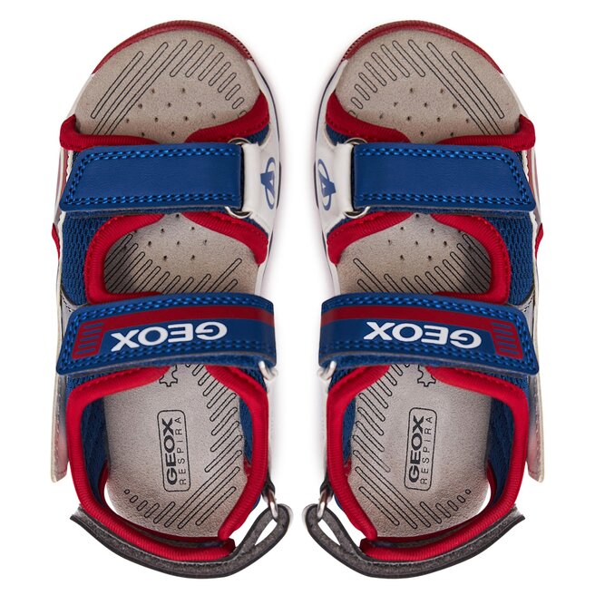 Sandały Geox J Sandal Android Boy J450QA 01454 C0200 M Blue/Red