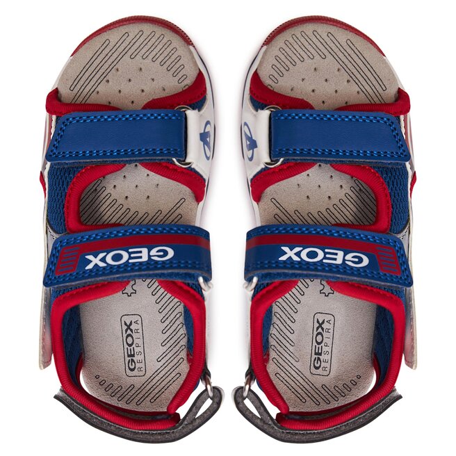 Sandały Geox J Sandal Android Boy J450QA 01454 C0200 M Blue/Red