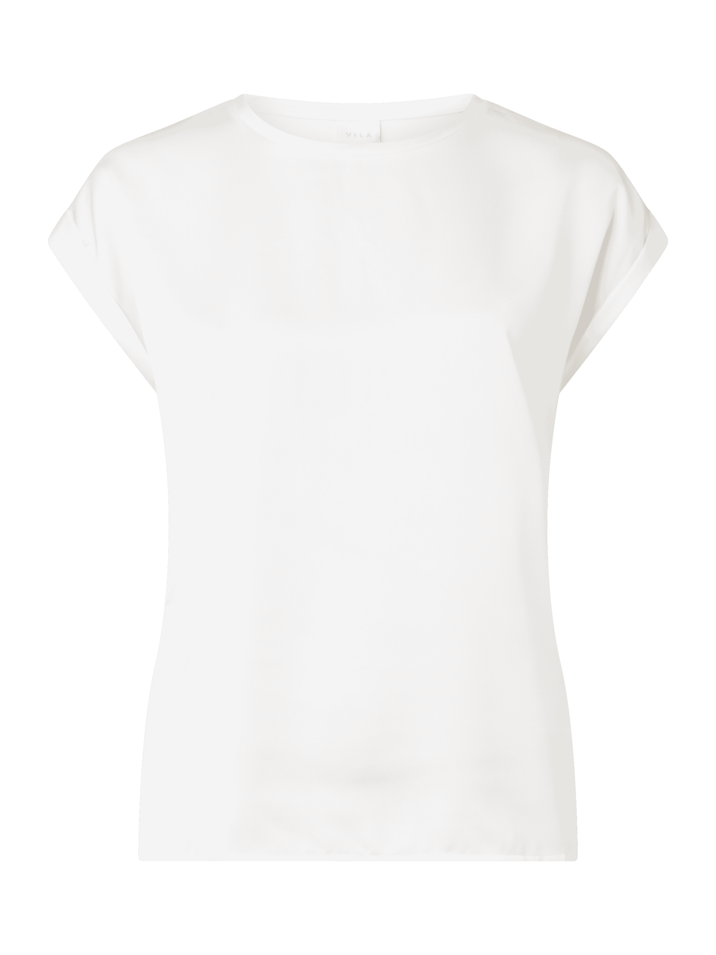 T-shirt z przeszytymi zakładkami na rękawach model ‘VIELLETTE’
