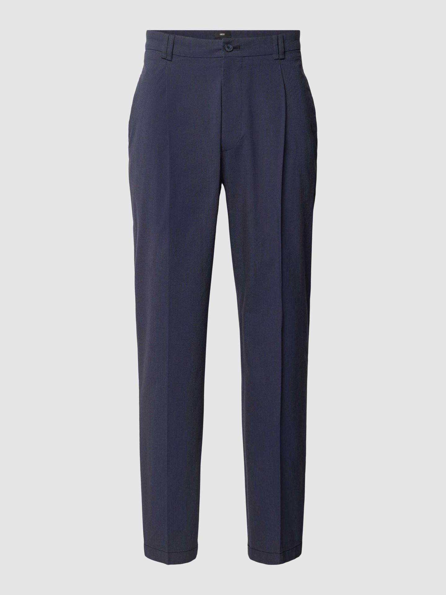 Spodnie do garnituru ze wzorem w paski model ‘CIGENO’