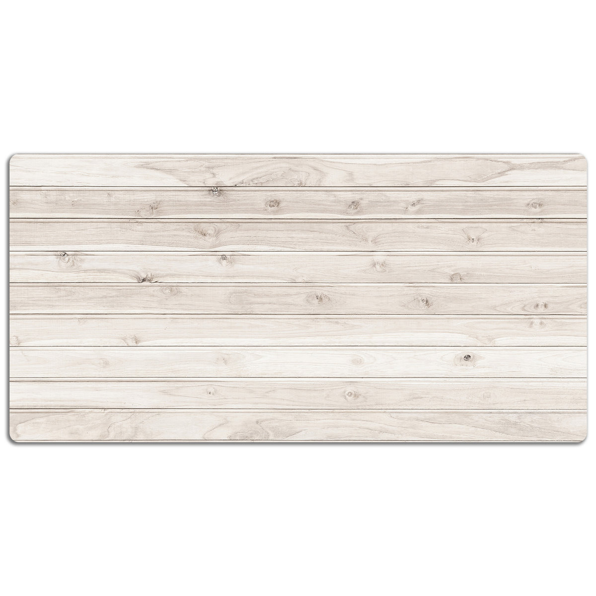 Podkładka na biurko Tekstura białych desek 120x60 cm
