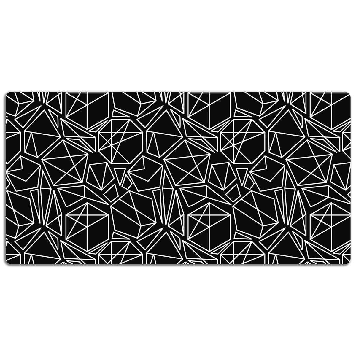 Podkład na biurko Bryły geometryczne 120x60 cm