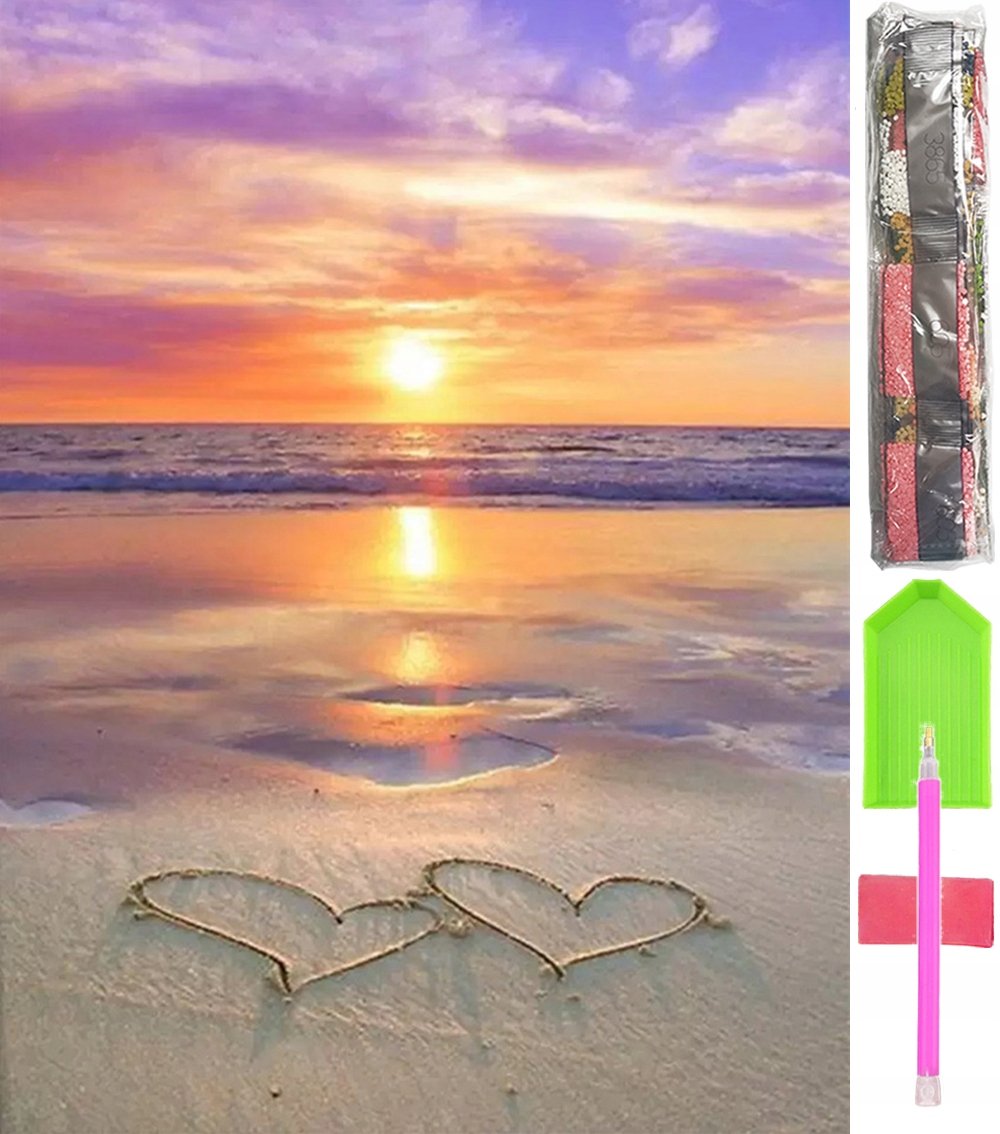 HAFT DIAMENTOWY DUŻY 5D Zestaw Obraz MOZAIKA D16