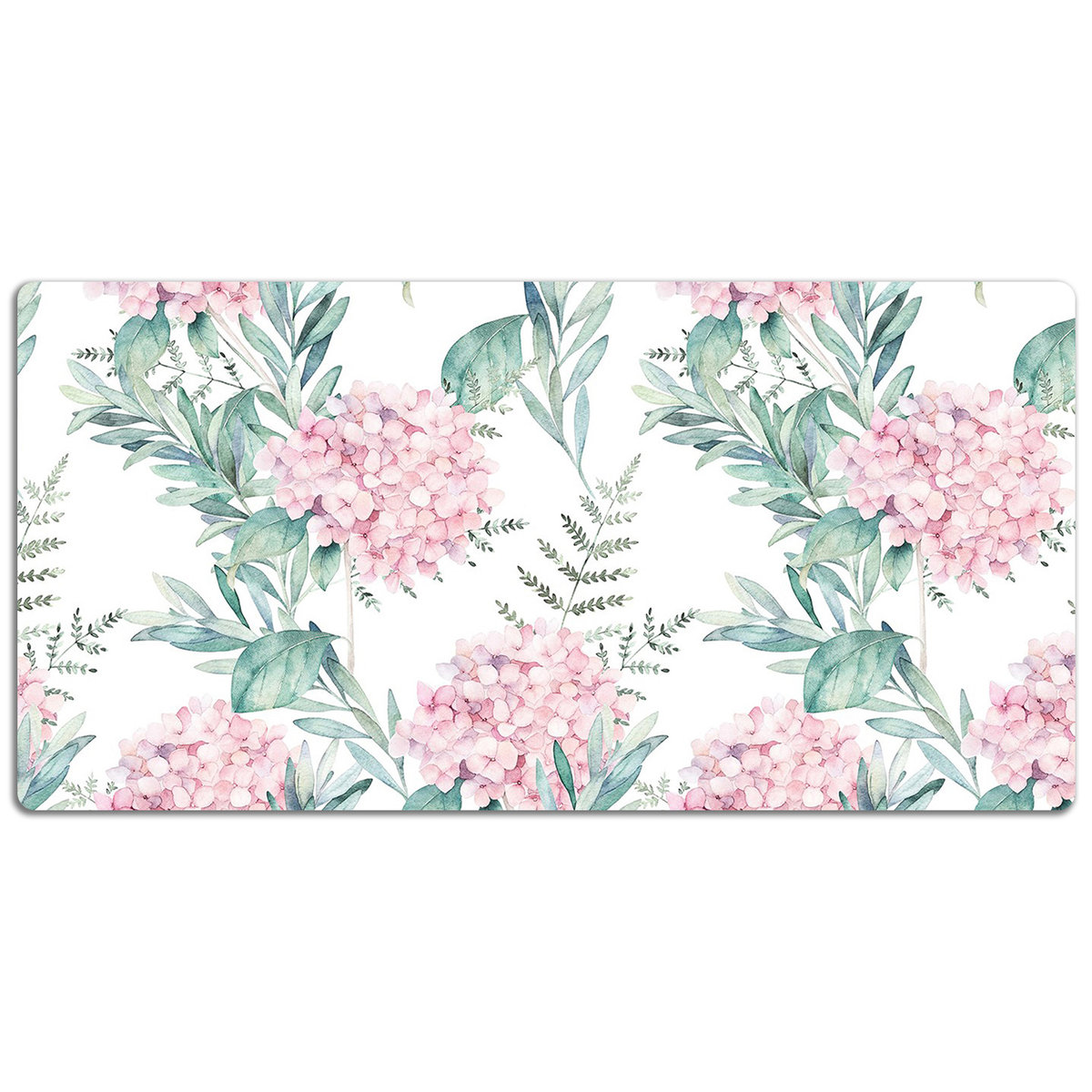 Duża mata na biurko Kwitnące kwiaty 120x60 cm