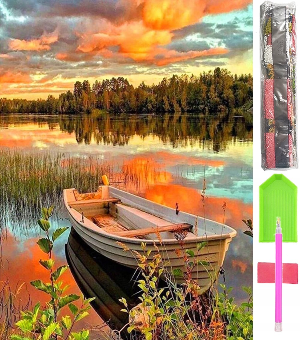 HAFT DIAMENTOWY DUŻY 5D Zestaw Obraz MOZAIKA D38