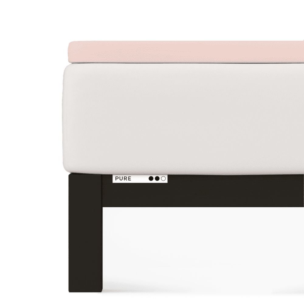 Prześcieradło Topper Schlafgut 140 x 200cm-160 x 220cm Purple Light 334