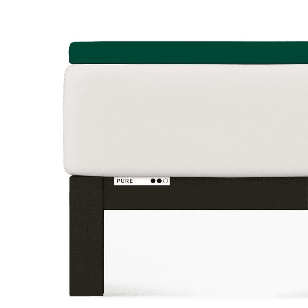 Prześcieradło Topper Schlafgut 180 x 200cm-200 x 220cm Green Deep 690