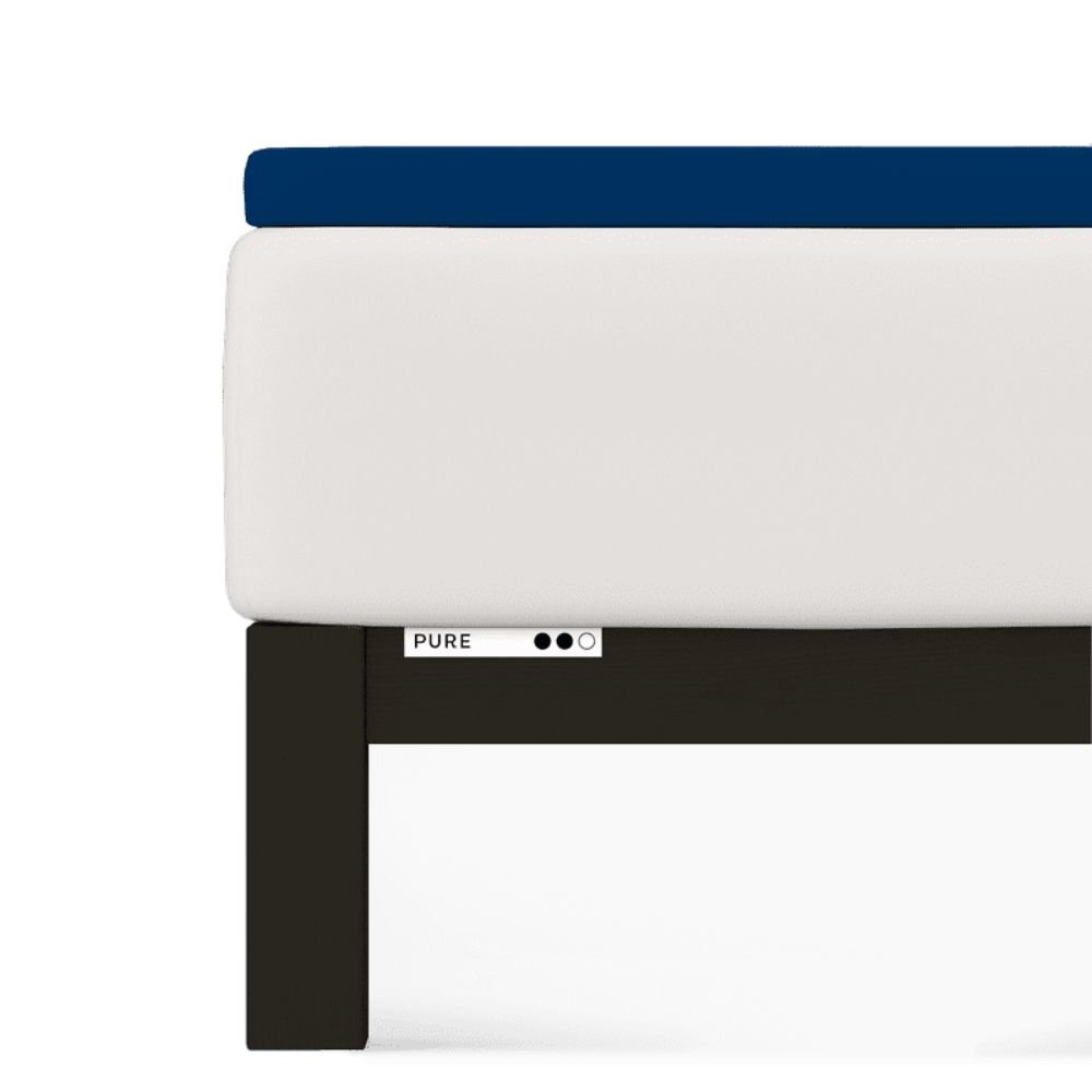 Prześcieradło Topper Schlafgut 120 x 200cm-130 x 220 cm Blue Deep 570