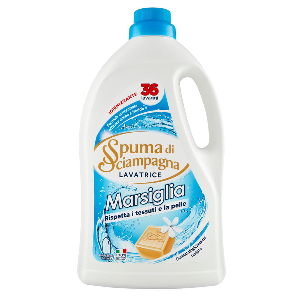 Spuma di Sciampagna płyn do prania Marsylia 1,62l