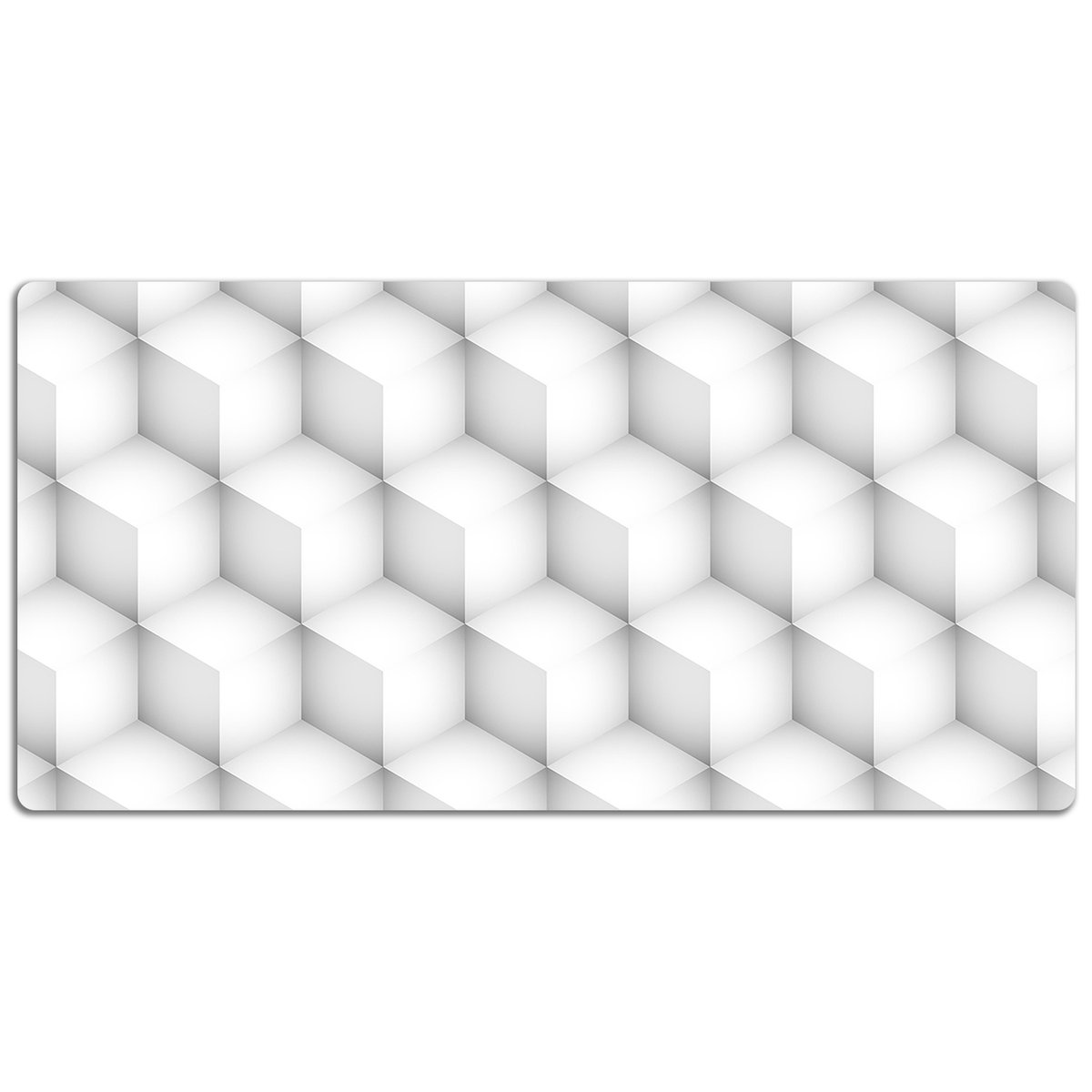 Podkład na biurko Sześciany geometryczne 120x60 cm