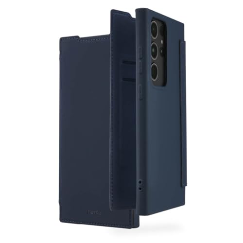 Hama Etui na telefon komórkowy Samsung Galaxy S24 Ultra (etui na telefon komórkowy, etui z klapką, etui z 2 przegródkami na karty, odporne na uderzenia, zarysowania, elegancka ochrona dookoła,