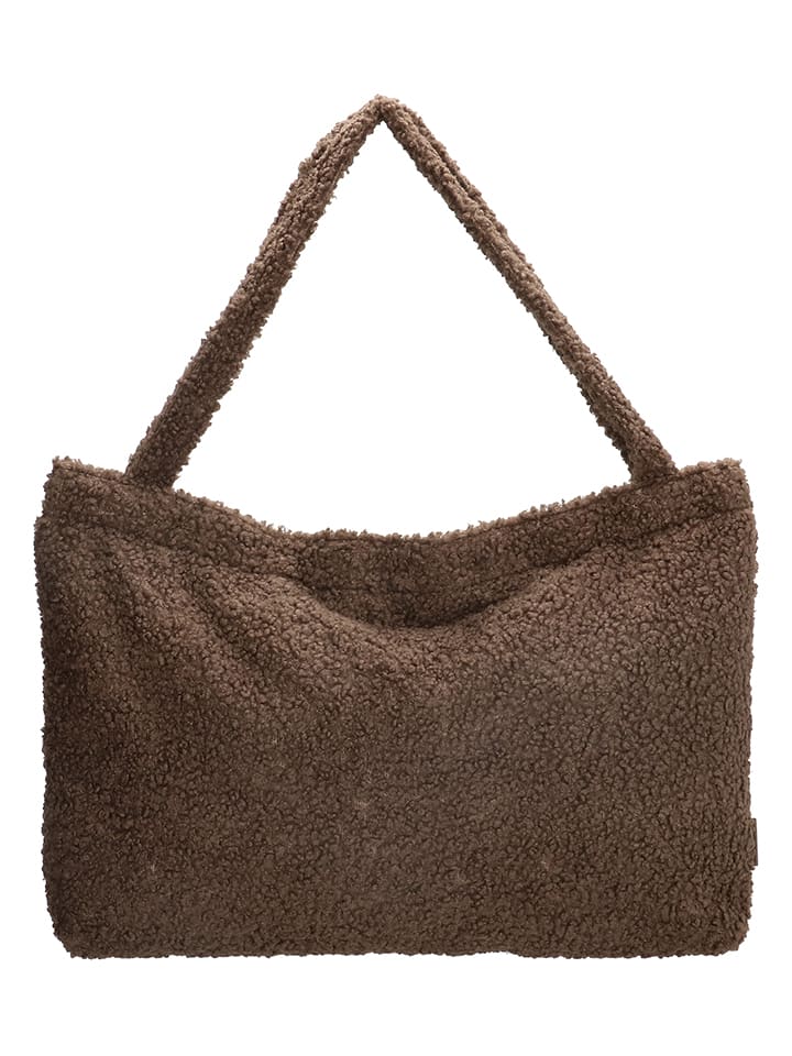 Beagles Shopper bag w kolorze ciemnobrązowym - 60 x 42 x 9,5 cm