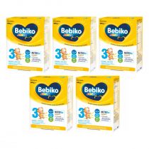 Bebiko Junior 3 Odżywcza formuła na bazie mleka dla dzieci powyżej 1. roku życia Zgrzewka 5 x 600 g