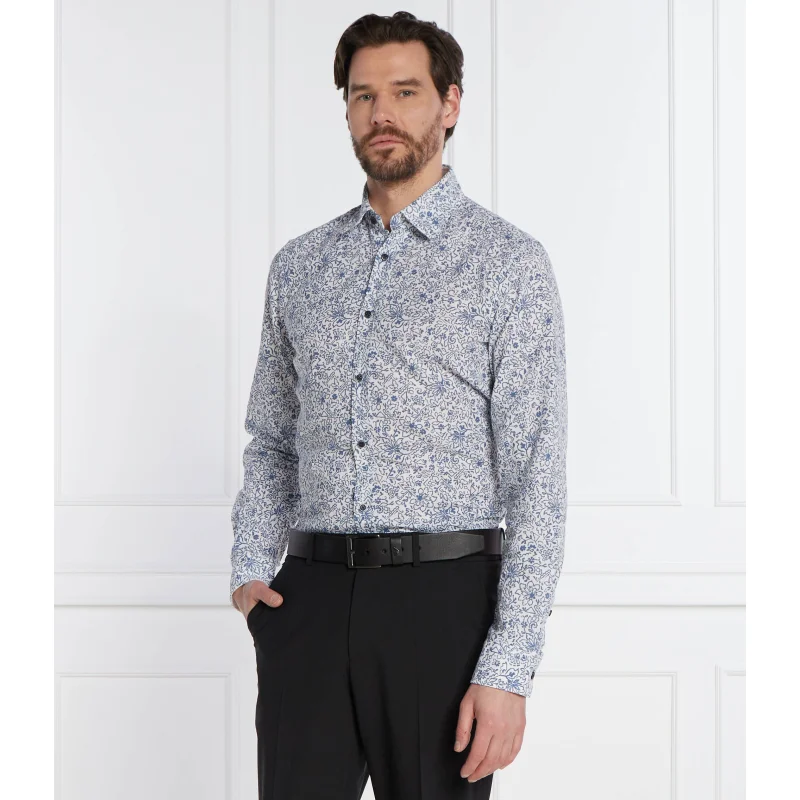 Joop! Jeans Lniana koszula 15 JJSH-92HANSON2K-W | Regular Fit