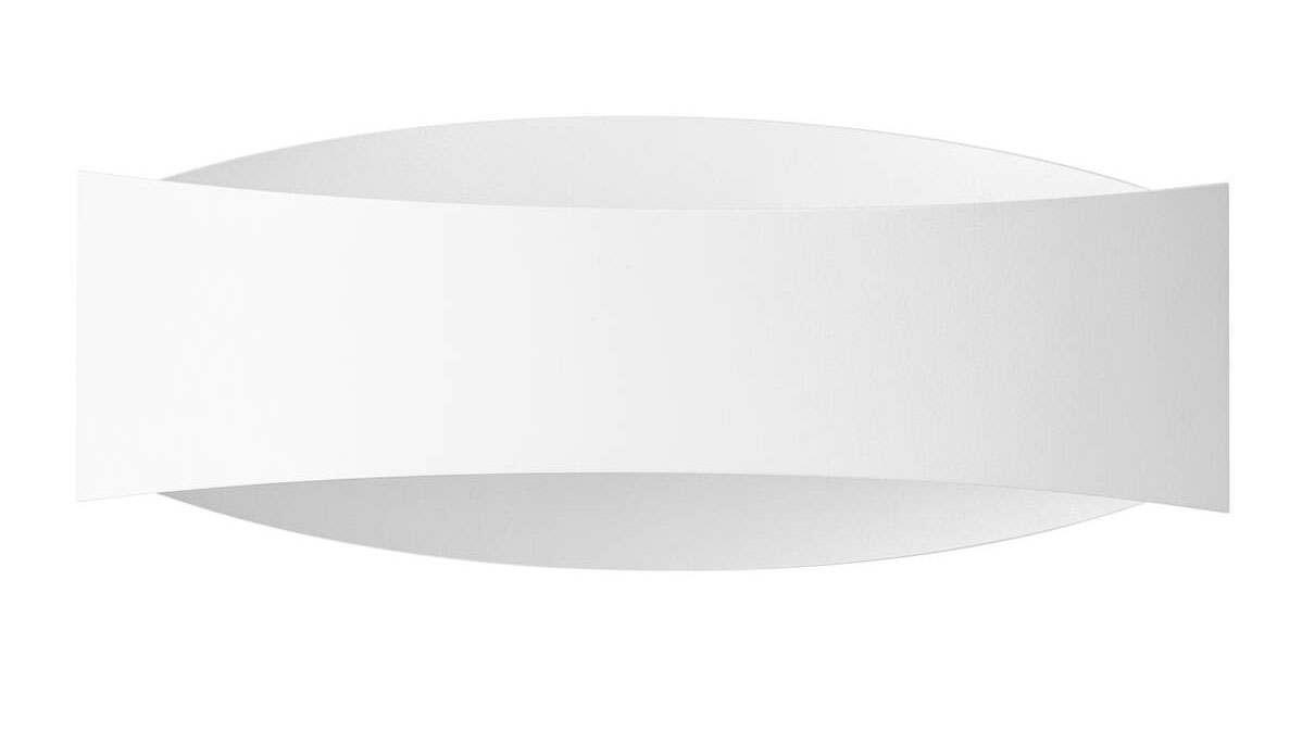 Biały minimalistyczny kinkiet ścienny - A413 A6-B03
