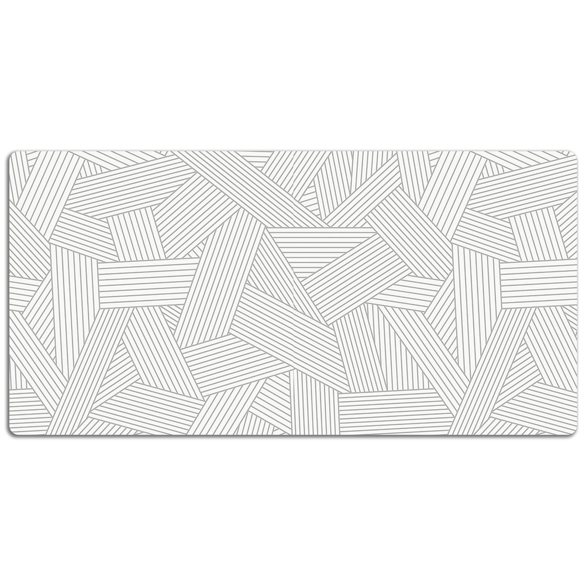Mata na biurko Geometryczny ornament 120x60 cm