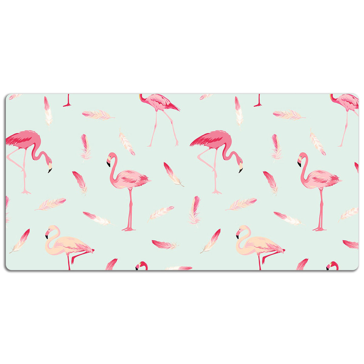 Podkład na biurko Piękne flamingi 120x60 cm