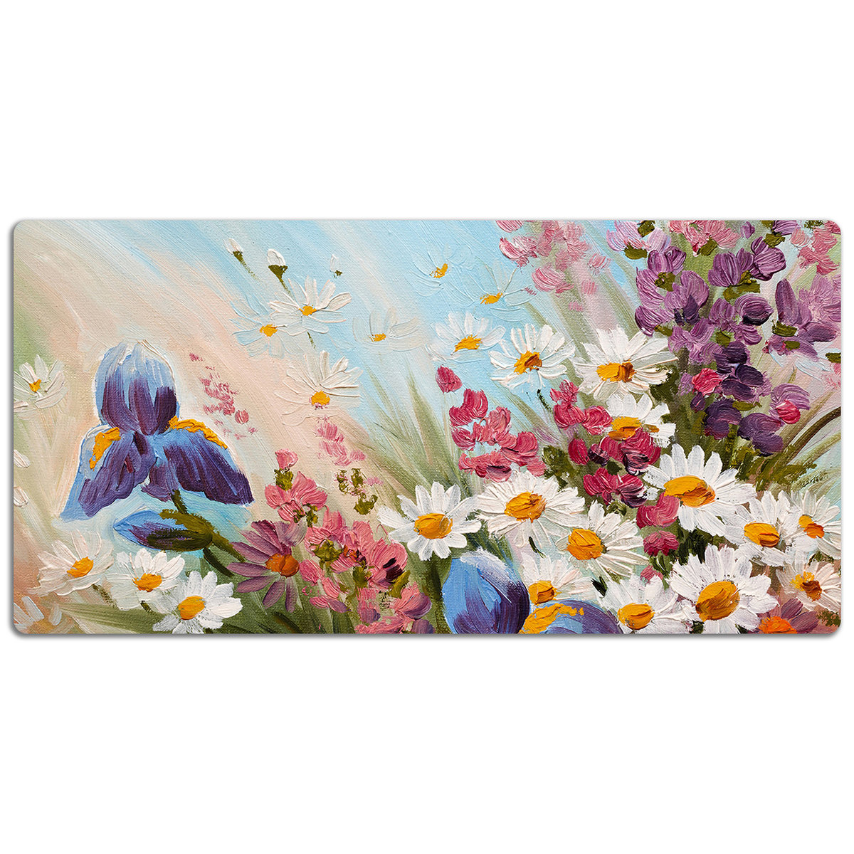 Podkładka na biurko Polne kwiaty 120x60 cm