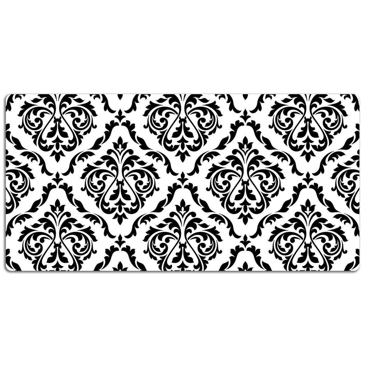 Duża mata na biurko Damask vintage 120x60 cm