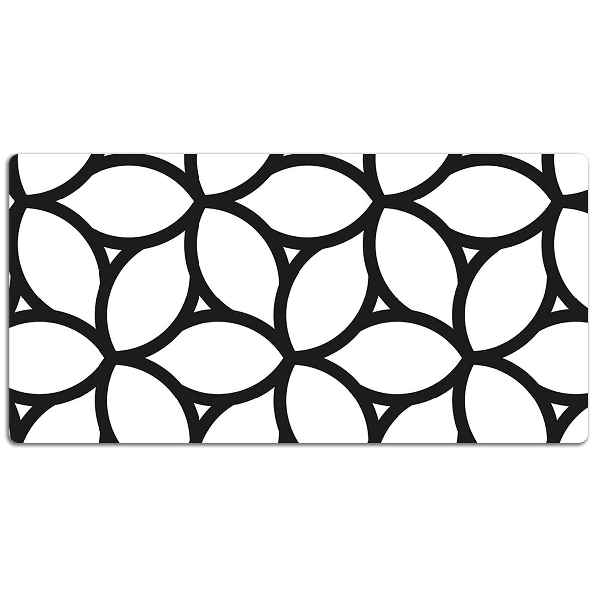 Mata na biurko Motywy geometryczne 120x60 cm