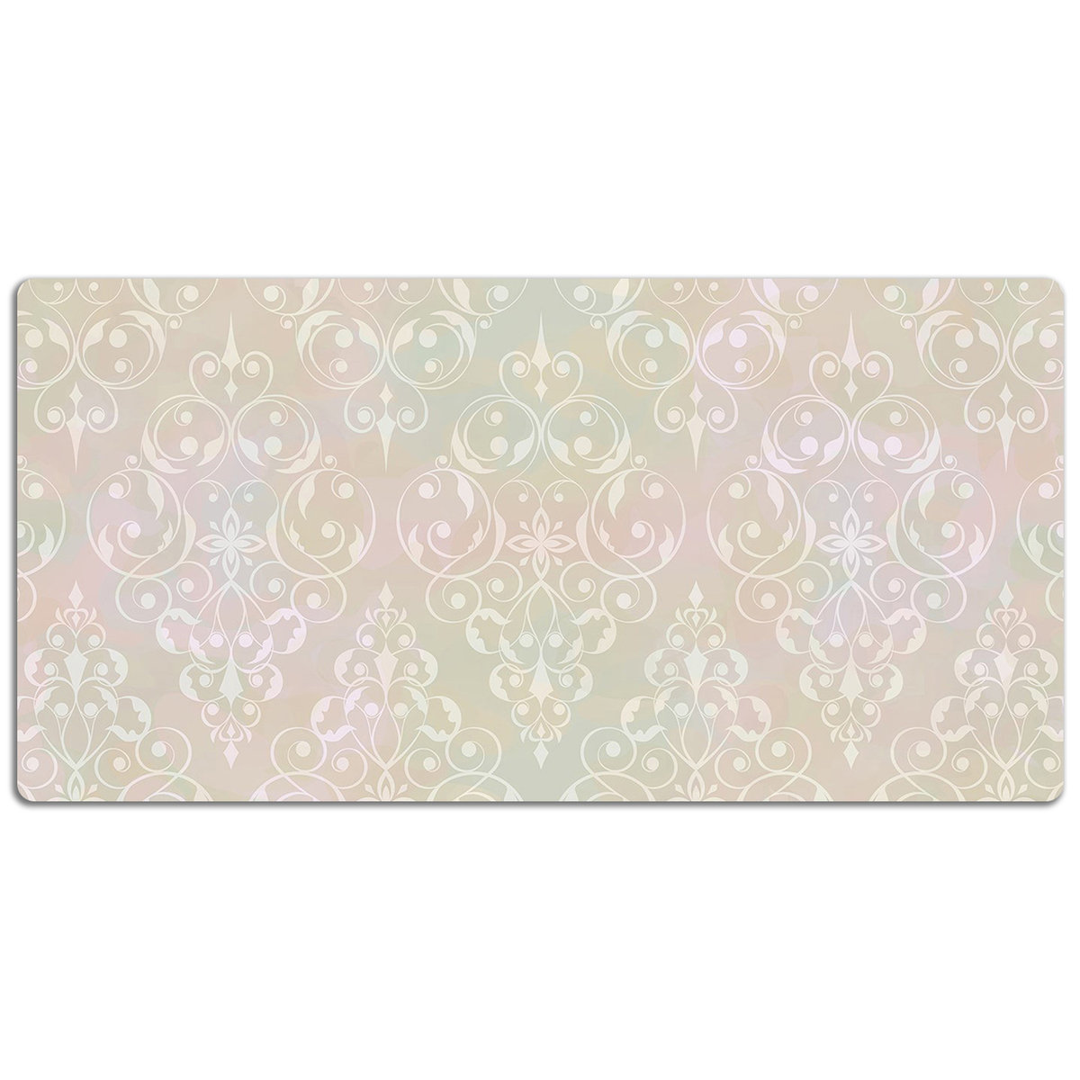 Podkład na biurko Złoty motyw w stylu vintage 120x60 cm