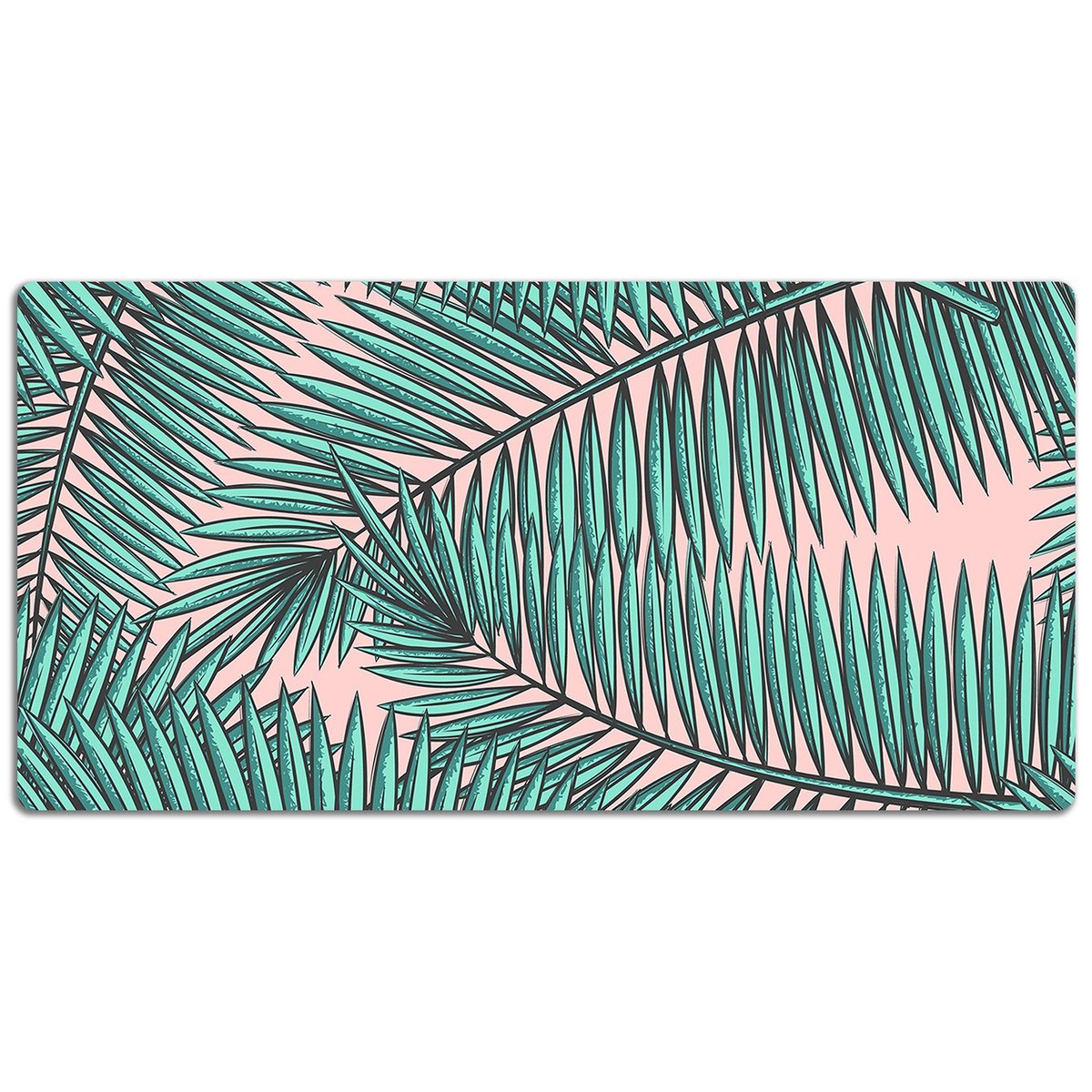 Podkładka na biurko Tropikalne liście 120x60 cm