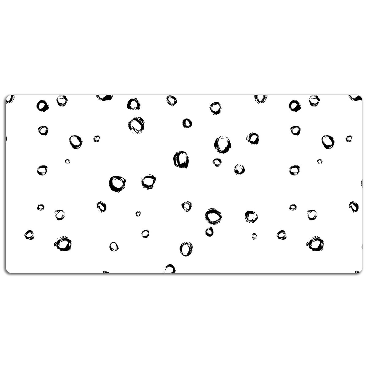 Podkładka na biurko Koła geometryczne 120x60 cm