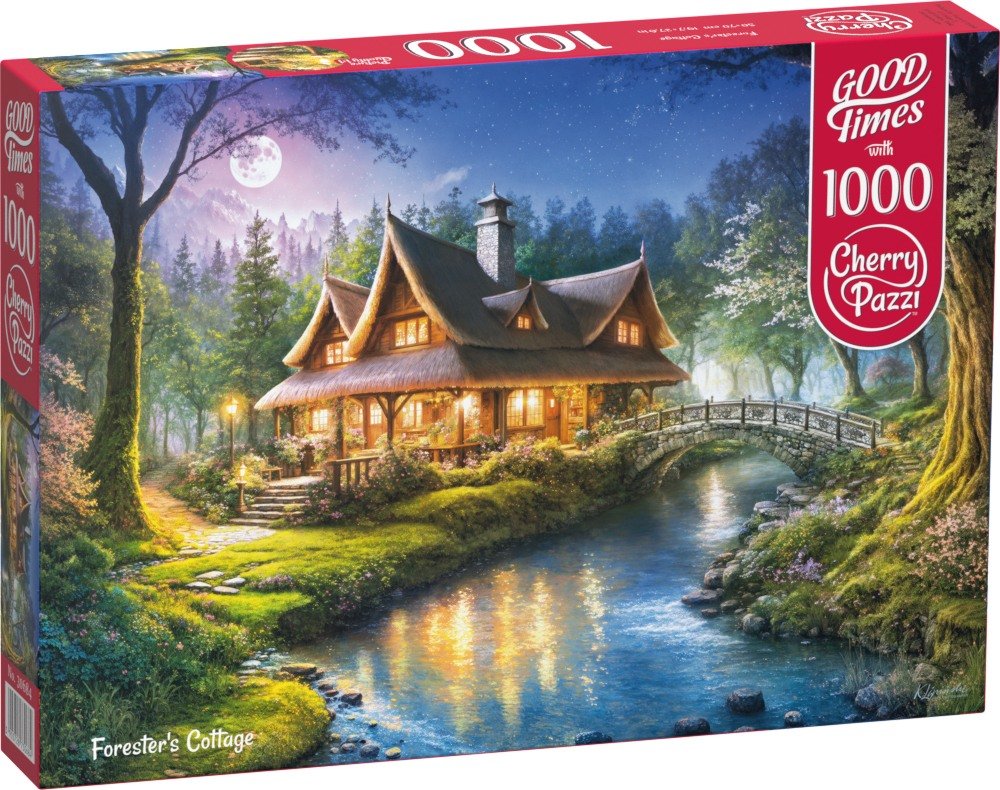 CherryPazzi, puzzle 1000 cherrypazzi forester s cottage 30684