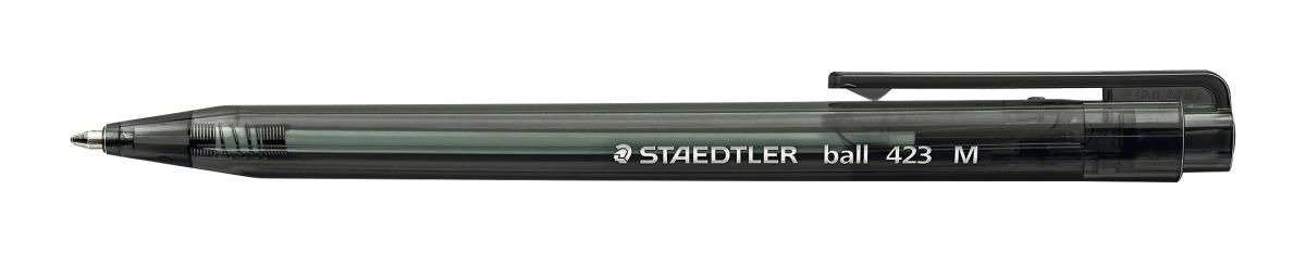 Staedtler, długopis jednorazowy trójkątny m czarny staedtler paczka 8 szt.