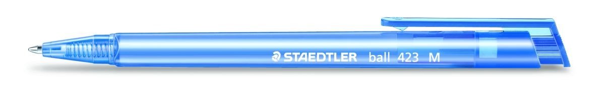 Staedtler, długopis jednorazowy trójkątny m niebieski staedtler paczka 8 szt.