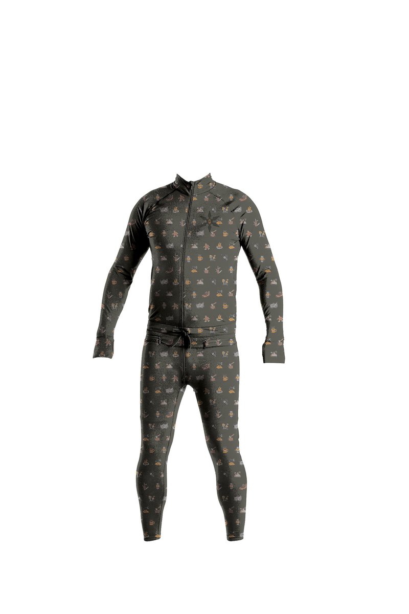 Airblaster Męski Hoodless Ninja Suit Resin Camp S